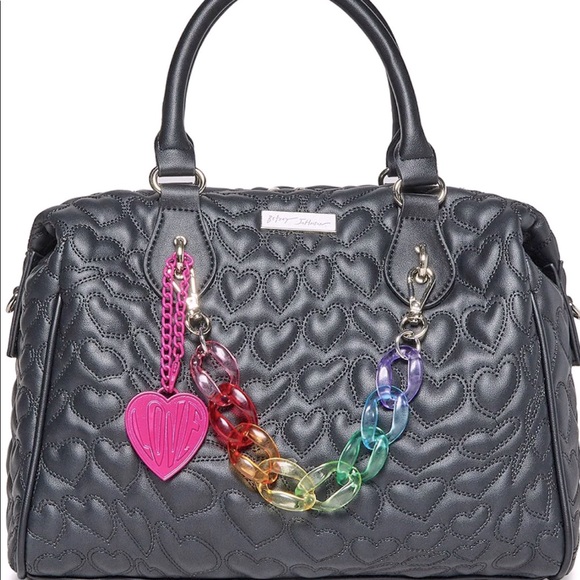 Betsey Johnson Handbags - 🌈 ✨ ❤️ Betsey Johnson Rainbow Connections Satchel 🌈 ✨ ❤️